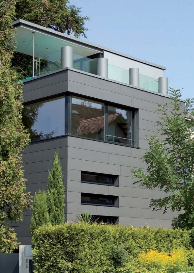 Фасадные и кровельные панели из армированного волокном бетона SWISSPEARL Swisspearl® ARCH-00046860 - Вид №56