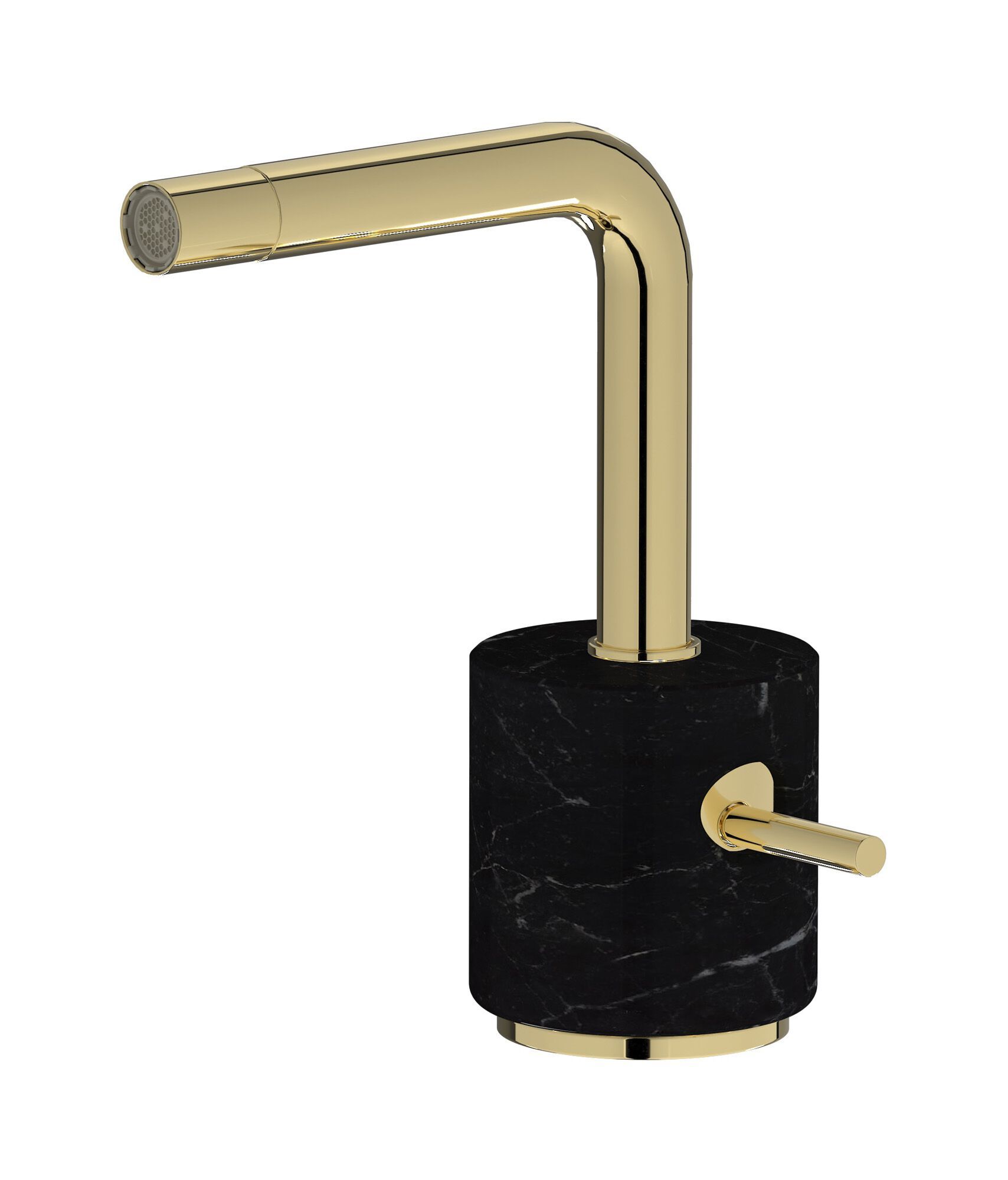 Смеситель для биде с одной ручкой из мрамора IB мрамор + мрамор Elle ARCH-00140636 - Вид №5