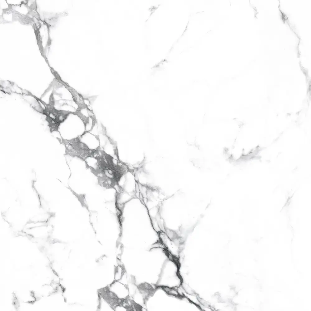 Глазурованный керамогранит Arcadia Ceramica Borghini Silver Carving 60x60 см 1.44 м² матовый цвет белый STLM-2206816 - Вид №1