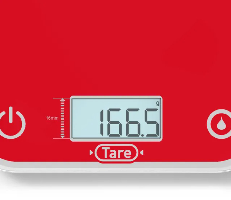 9213533 Кухонные весы Tefal Optiss Raspberry BC50U3V0 красный STDN-0061553 - Вид №1