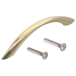 Мебельная ручка-скоба Kerron S-2200 глянцевое золото 96 мм