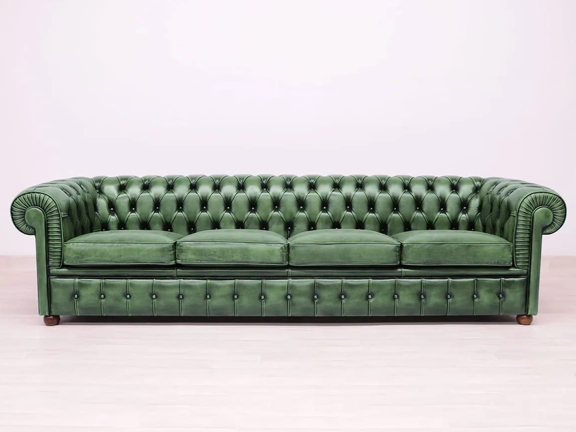 Кожаный диван в стиле Честерфилд VAMA CHESTERFIELD ARCH-00121567