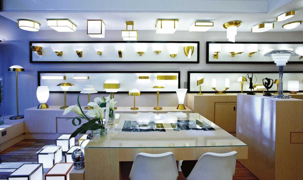 Металлическая настольная лампа Jean Perzel 944 GM ARCH-00065330 - Вид №4