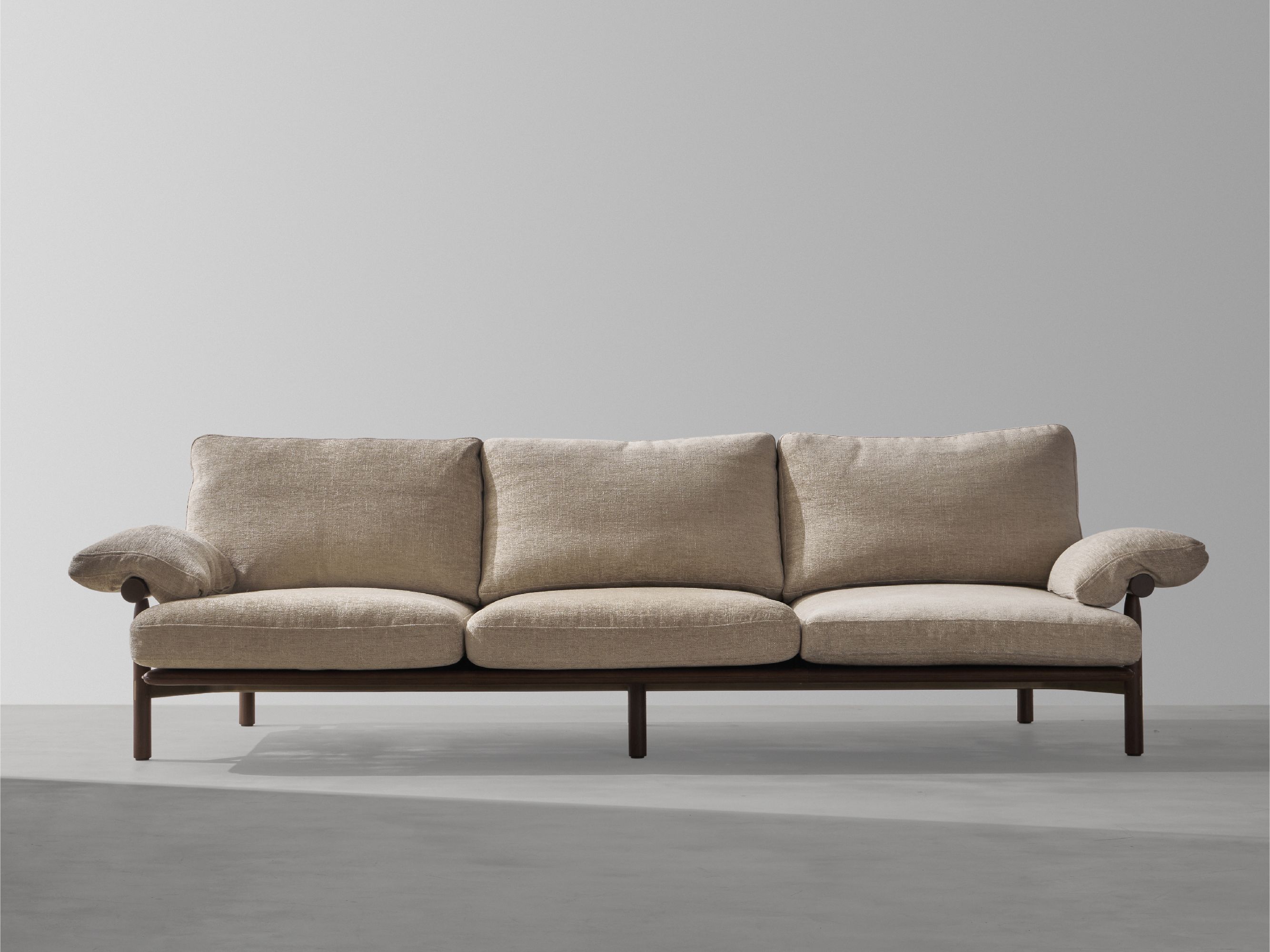 3-местный тканевый диван District Eight Stilt ARCH-00091284 - Вид №1