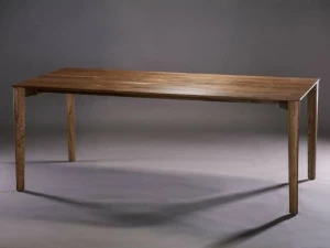 Artisan Прямоугольный деревянный стол Fin Dtfixxyy