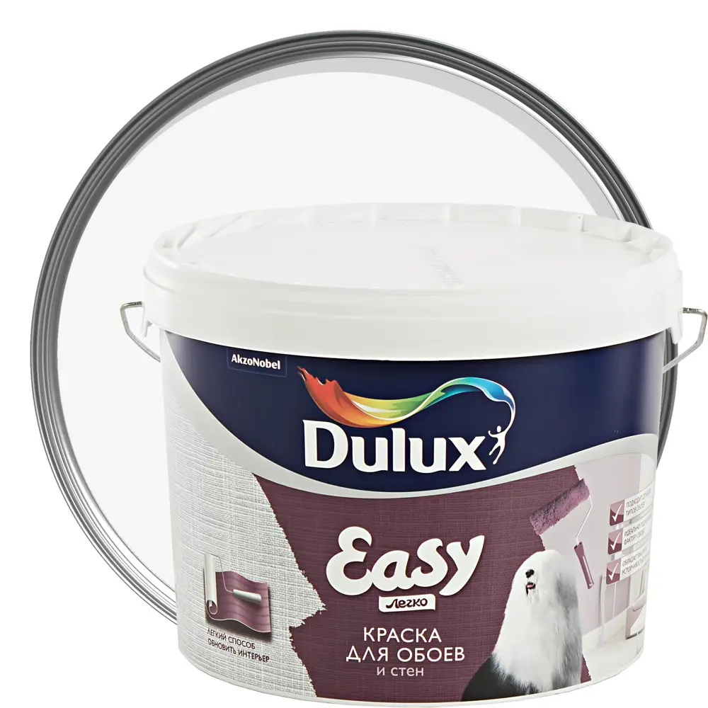 Краска Dulux Easy 10 л база BW STLM-2180786
