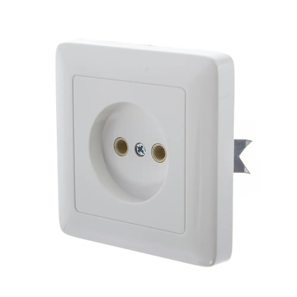 Розетка Schneider Electric Хит без заземления, цвет белый STLM-2070274 - Вид №1