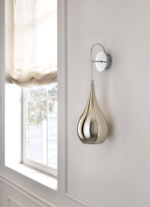 Металлик боросиликатного стекла бра