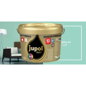 91160499 Краска для внутренних покрытий JUB 1009812-610E JUPOL GOLD цвет зеленый 10 л STLM-1381189