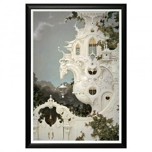 26121933_1818 Арт-постер «Замок Белого дракона»  Object Desire