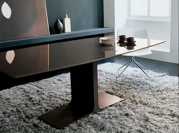 Прямоугольный стеклянный стол Sovet Italia ARCH-00031615 - Вид №4