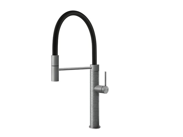 Однорычажный кухонный смеситель с поворотным изливом Foster Skin ARCH-00074839