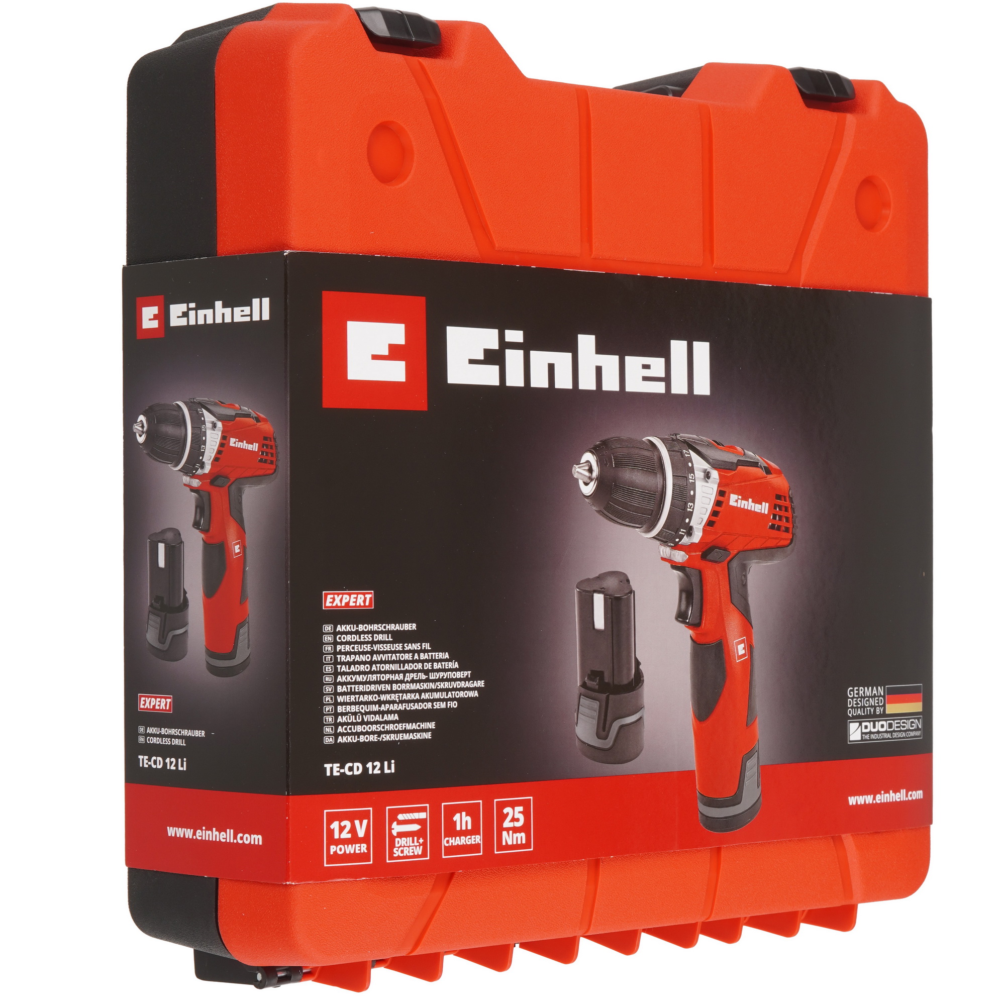 Дрель-шуруповерт Einhell TE-CD 12 Li 9148344 STDN-0121139 - Вид №8