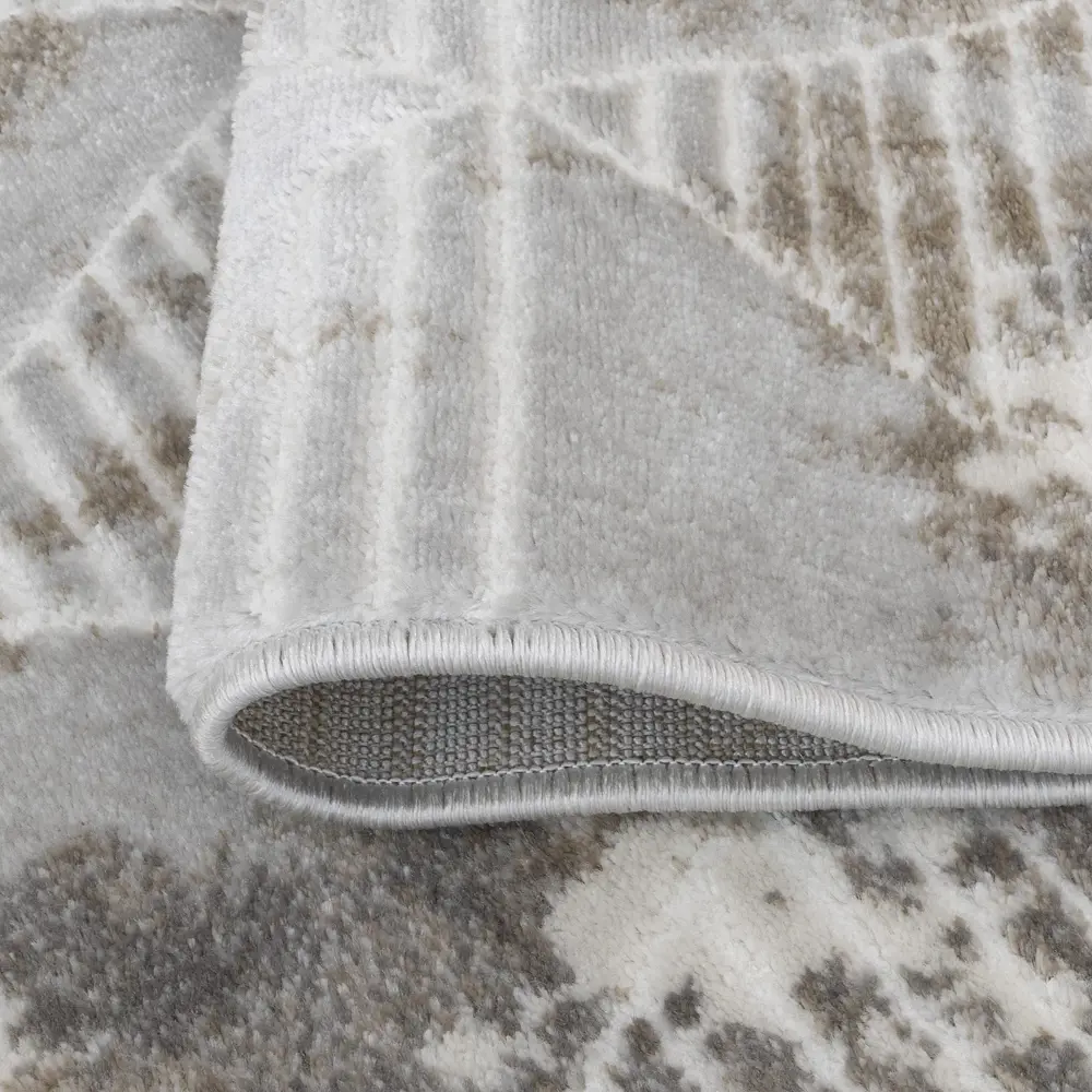 БЕЛКА Визион - ковер с рельефной текстурой 250×350 см в бежевых тонах 89424637 STLM-1574183 - Вид №4