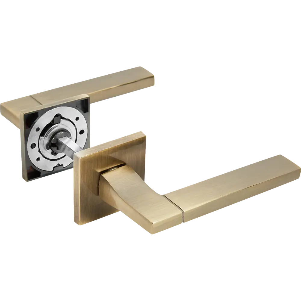 Дверные ручки PUNTO Tech для межкомнатных дверей в бронзовом исполнении 85202853 STLM-0059824
