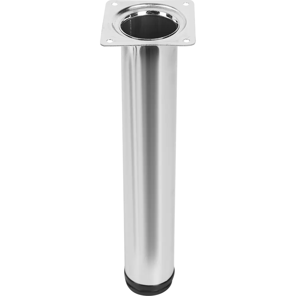 Ножка для мебели круглая ⌀50 мм высота 300 мм хром EDSON STLM-2168536