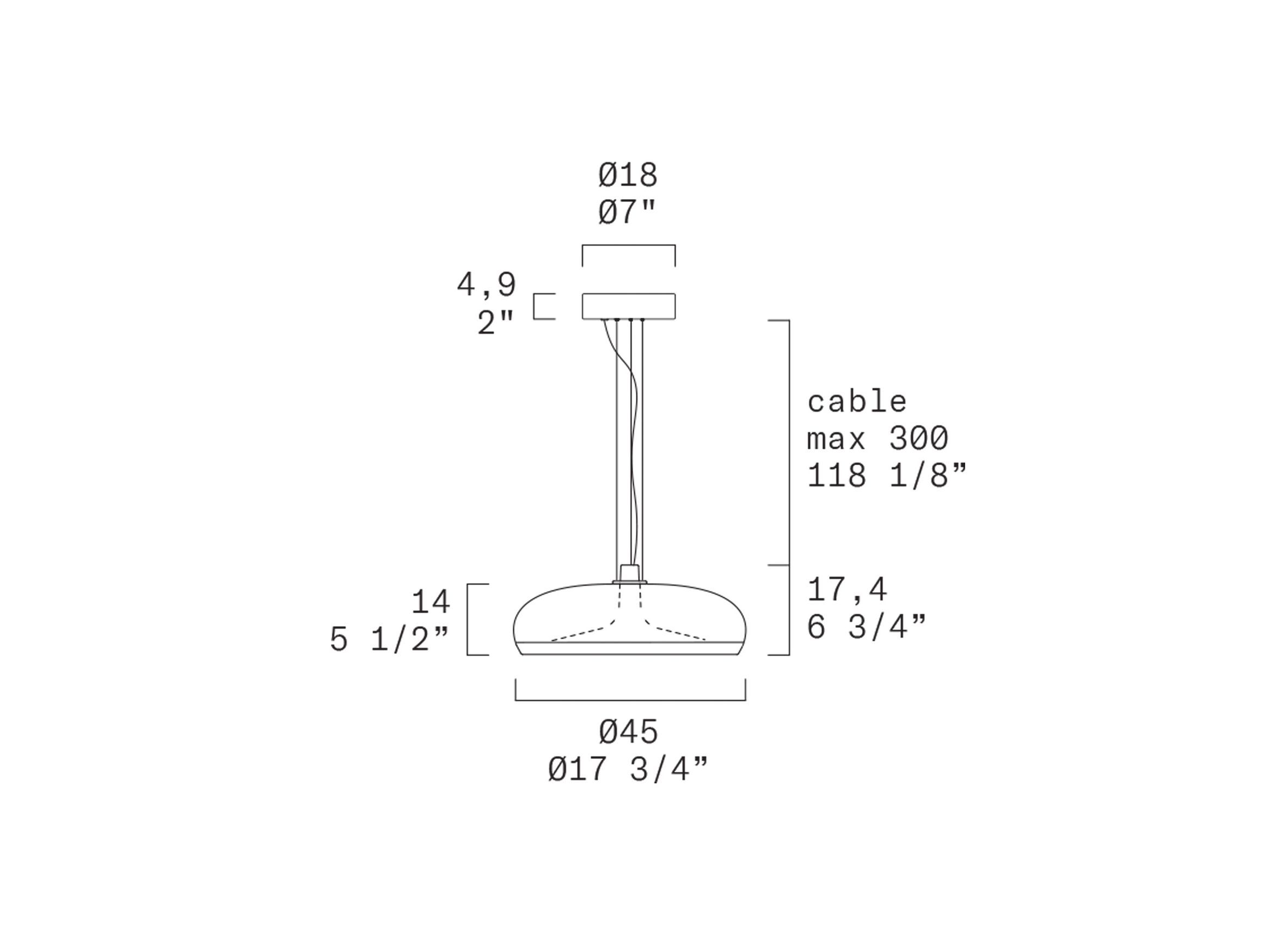 Выдувное стекло светодиодный подвесной светильник Leucos Aurelia ARCH-00004709 - Вид №6