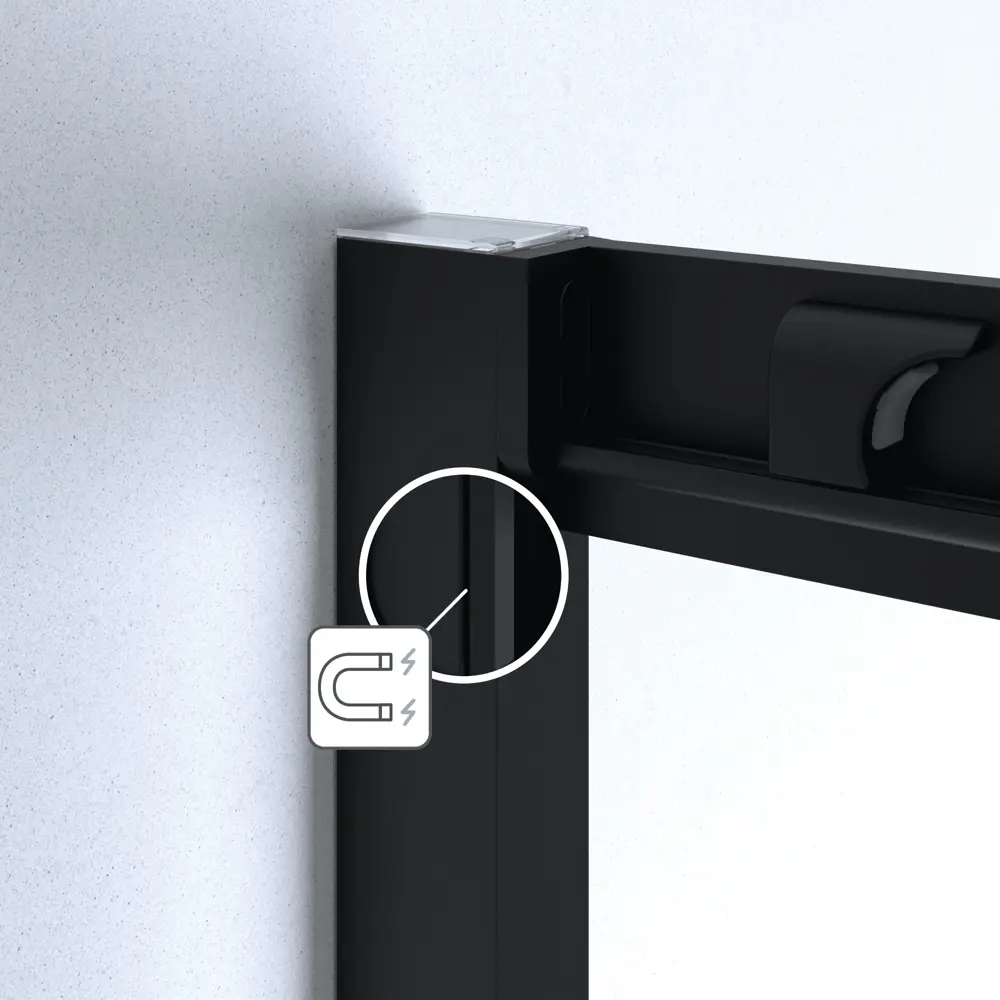 Комплект стекол для раздвижной душевой двери Sensea Easy 160 см прозрачное стекло, цвет профиля на выбор 85868673 STLM-2063414 - Вид №14