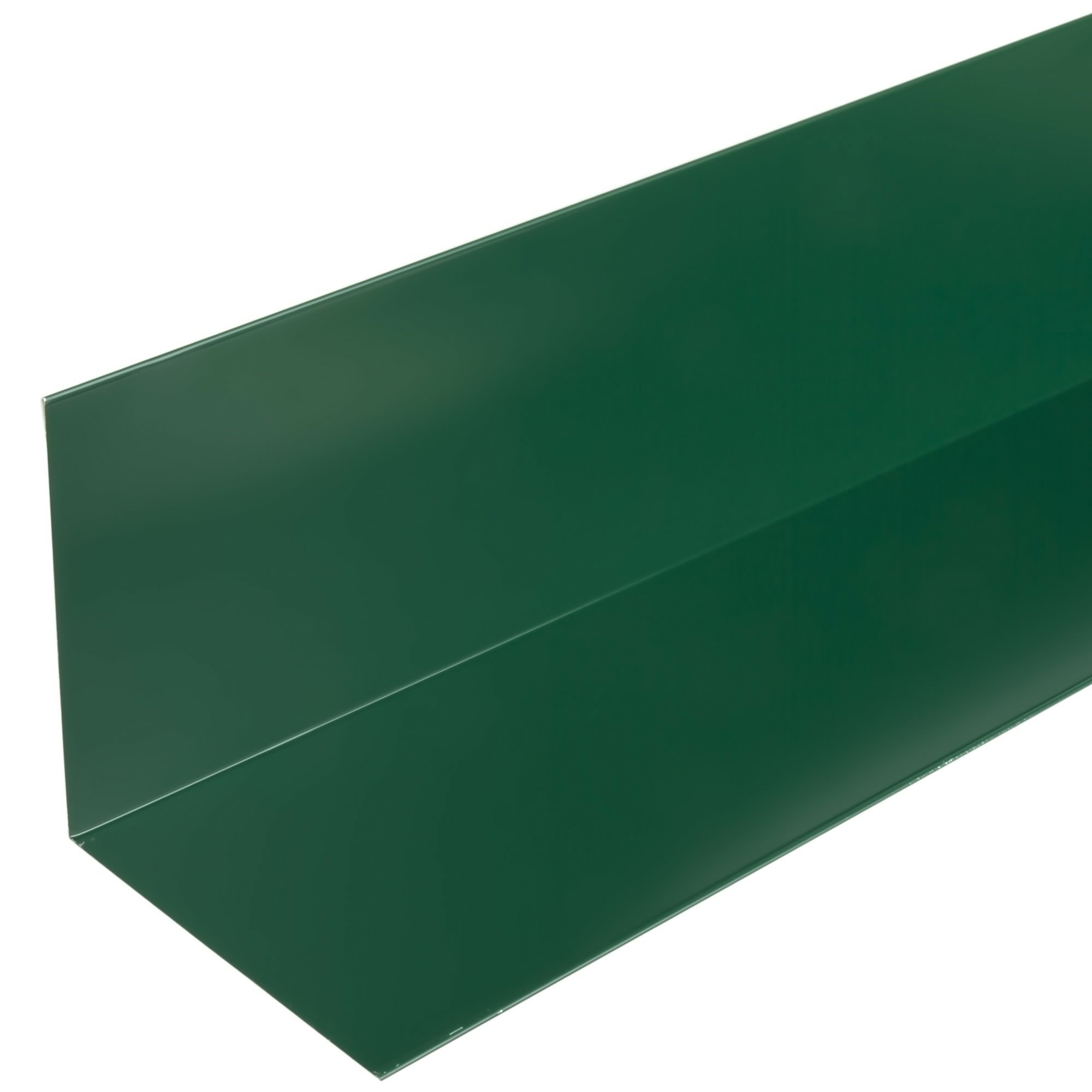 11739791 Планка для внутренних углов с полиэстеровым покрытием 2 м цвет зелёный STLM-0001473 OPTIMA