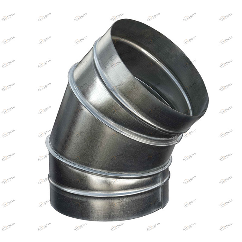 Отвод 45° круглый (оц. сталь) d250 Santreyd 01-0233-006