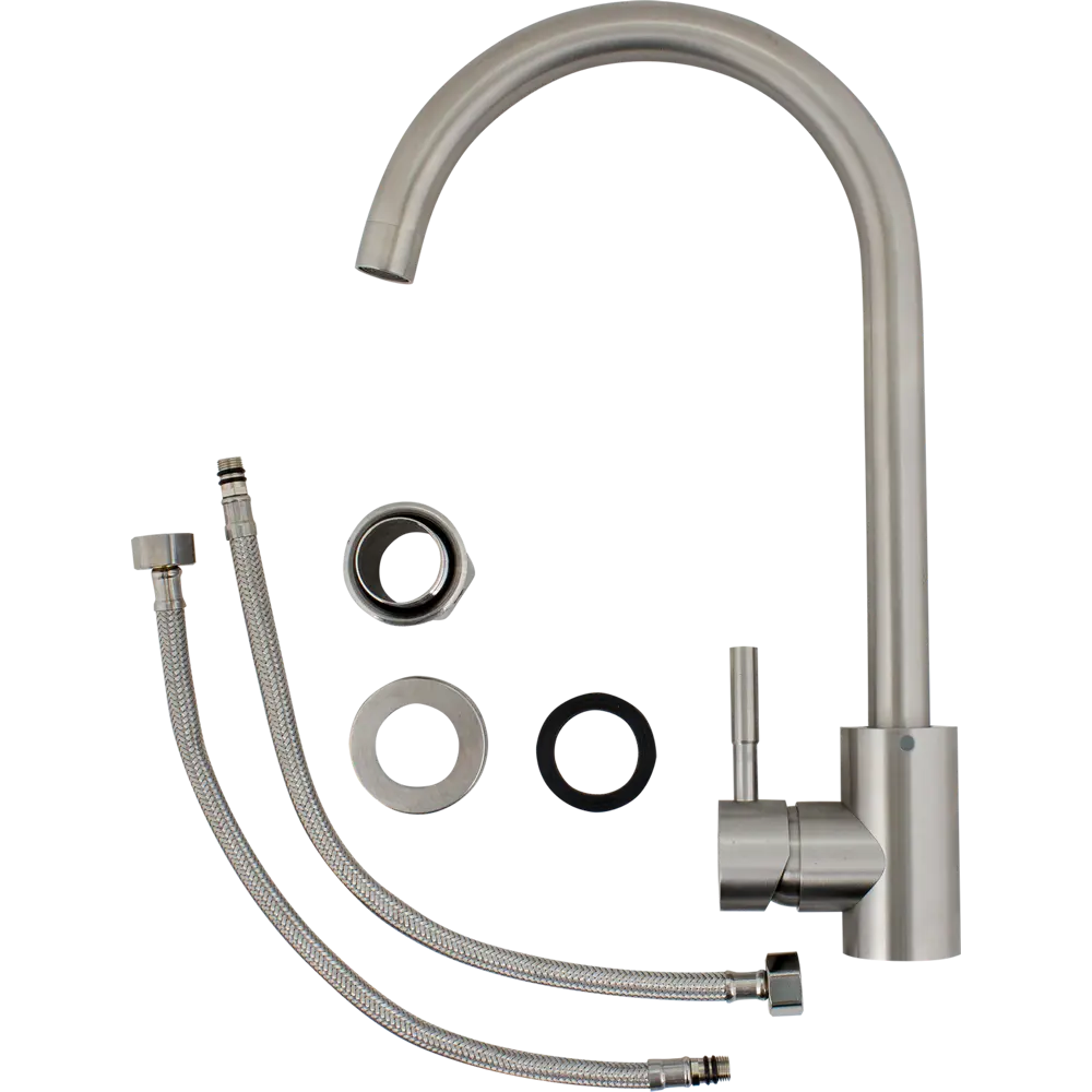 Смеситель для кухни Osgard Gron 36.5 см цвет никель STLM-2142245 - Вид №2