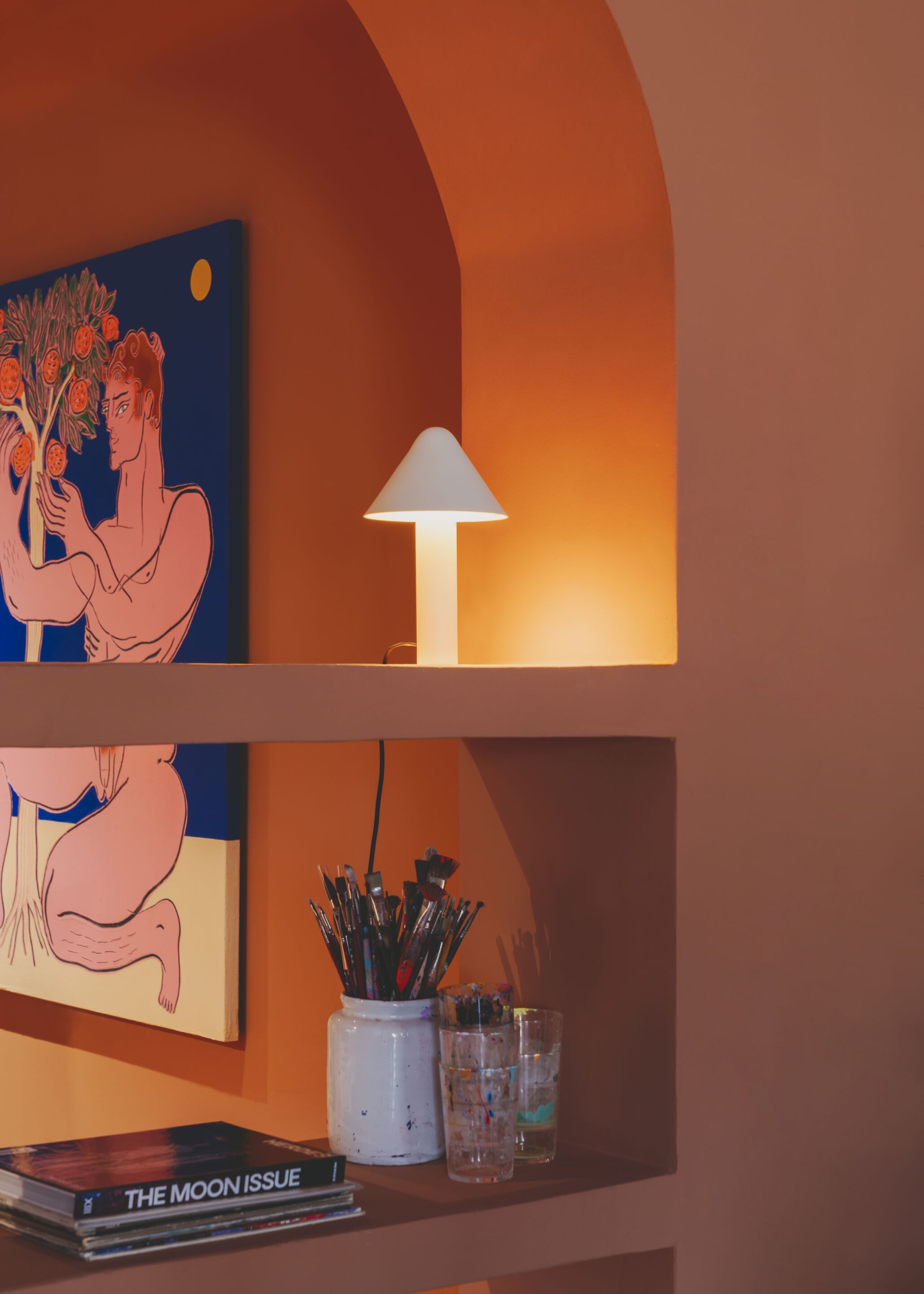 Регулируемая стальная настольная лампа Milan Iluminacion Shita ARCH-00134135 - Вид №17