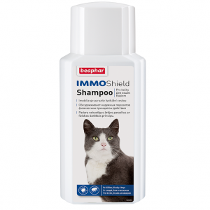 ПР0047837 Шампунь Immo Shield Shampoo от паразитов для кошек 200мл Beaphar