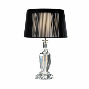 Настольная лампа Corinto от Schuller 662413 SCHULLER ВАЗА 244867 Прозрачный;черный