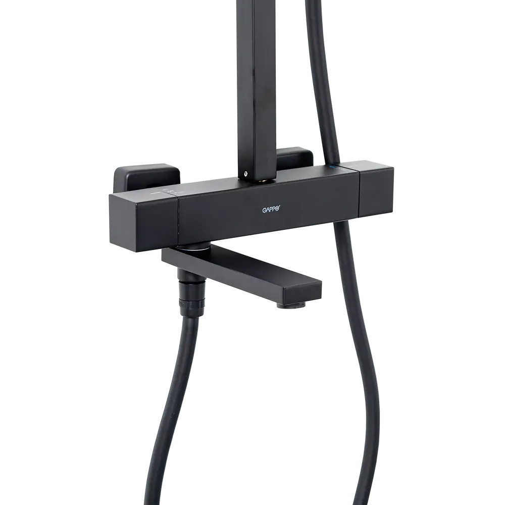 Душевая система Gappo Eder с термостатом и верхним душем 89400934 STLM-1573000 - Вид №1