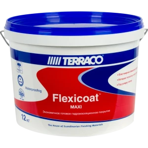 Мастика гидроизоляционная Terraco Флексикоат Maxi 12 кг