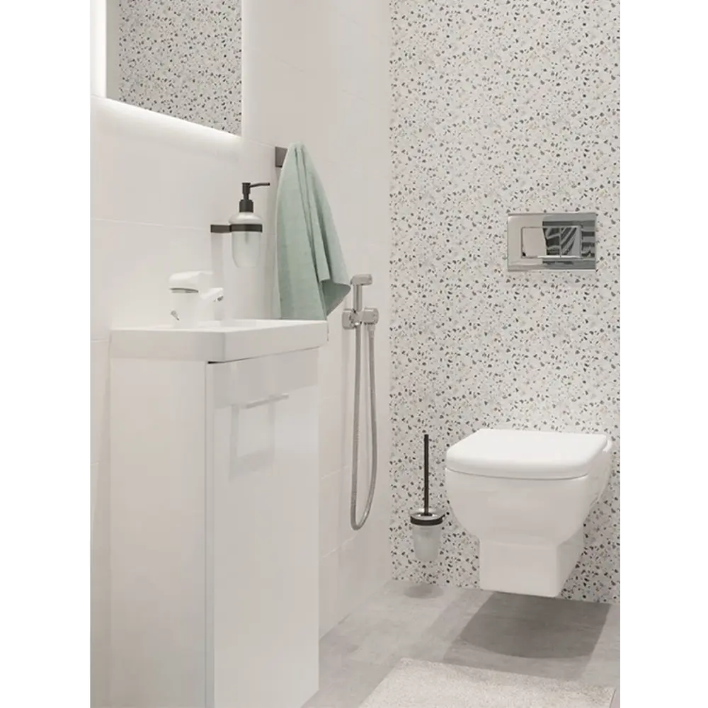 17114291 Тумба под раковину Акваль Паола 40 см напольная цвет белый STLM-0007517 - Вид №7