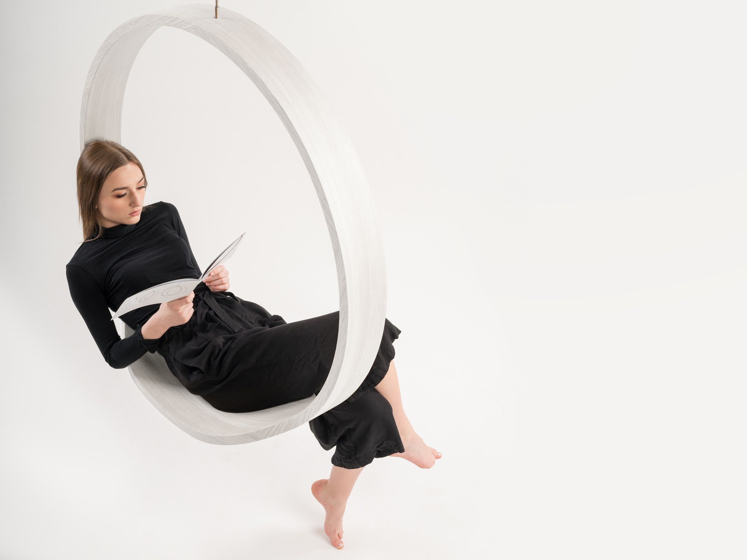 Деревянный подвесной стул Iwona Kosicka Design SWING N.1 ARCH-00146183 - Вид №6