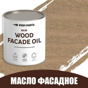 91758033 Масло для дерева Profipaints ECO Wood Facade Oil цвет крем-брюле 2.7 л STLM-1487520