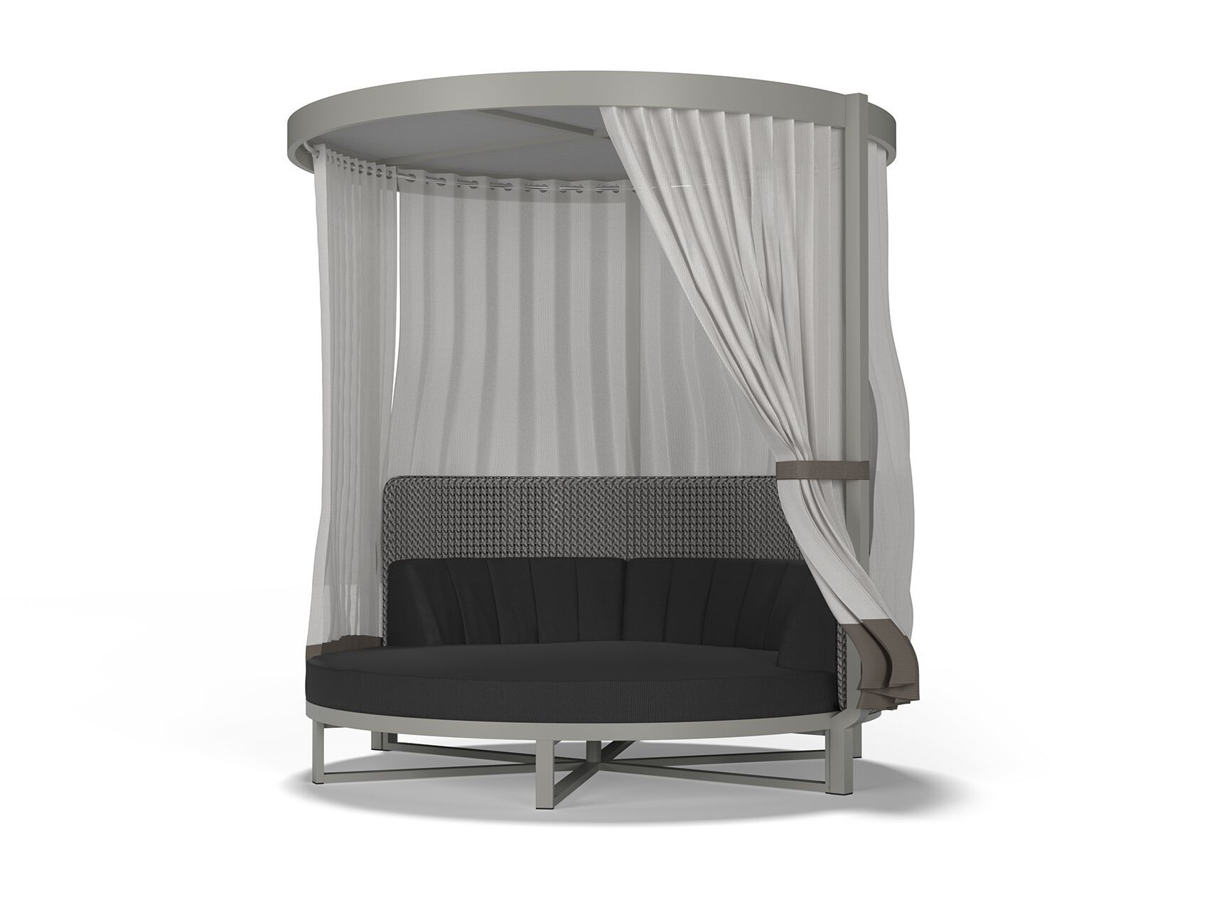 Круглая Садовая кровать из ткани с балдахином MAMAGREEN Munia ARCH-00040245 - Вид №2