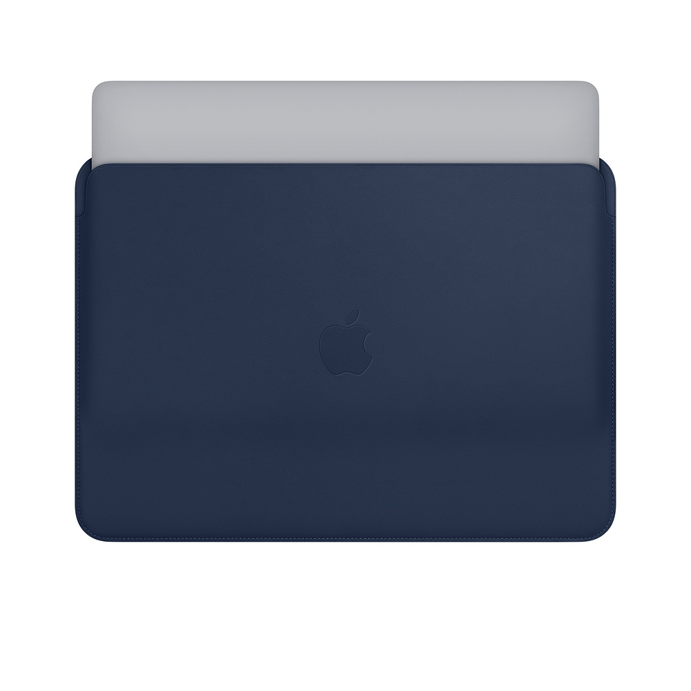 MRQL2ZM/A Leather sleeve for 13-inch macbook pro – midnight blue Apple Santreyd  - Вид №4
