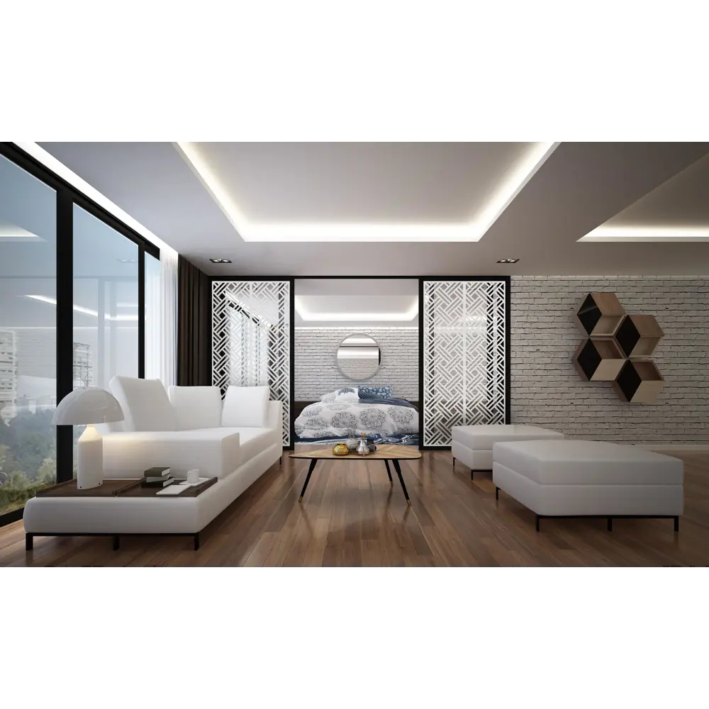 Панель МДФ Santreyd Сканди с 3D-текстурой для стен и интерьера 84240396 STLM-0047405 - Вид №4