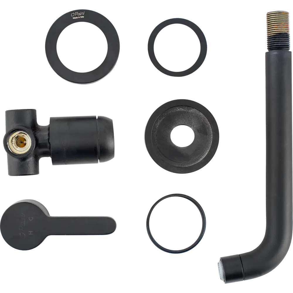 Смеситель для раковины Paini Arena 92YO208LMKM встраиваемый цвет черный STLM-2067304 - Вид №4