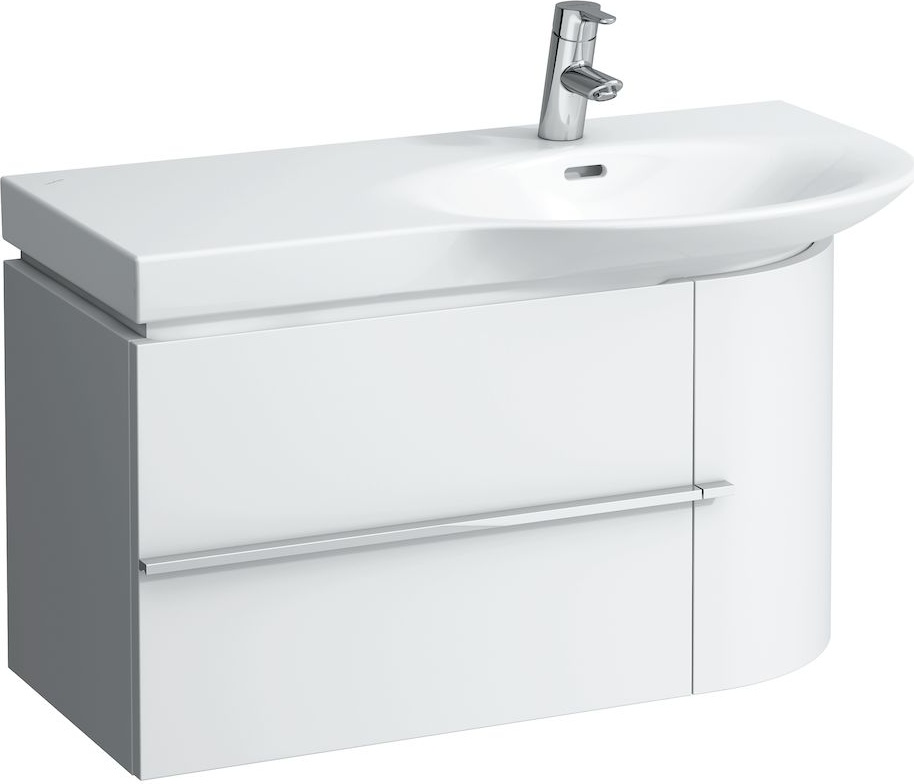 H4015010754751 Шкафчик под раковину с компактным сифоном и системой мягкого закрывания для раковины со столешницей слева 816701 с одним ящиком LAUFEN PRO