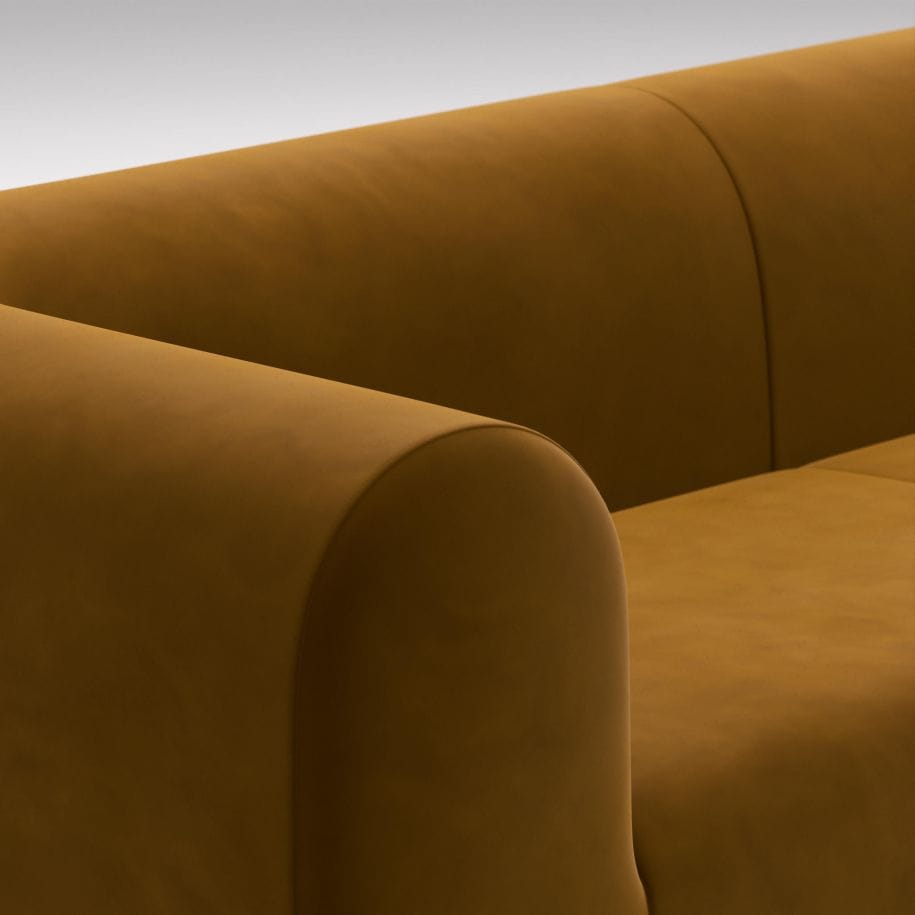 5-местный модульный тканевый диван Tom Dixon Plump sofa ARCH-00106377 - Вид №5