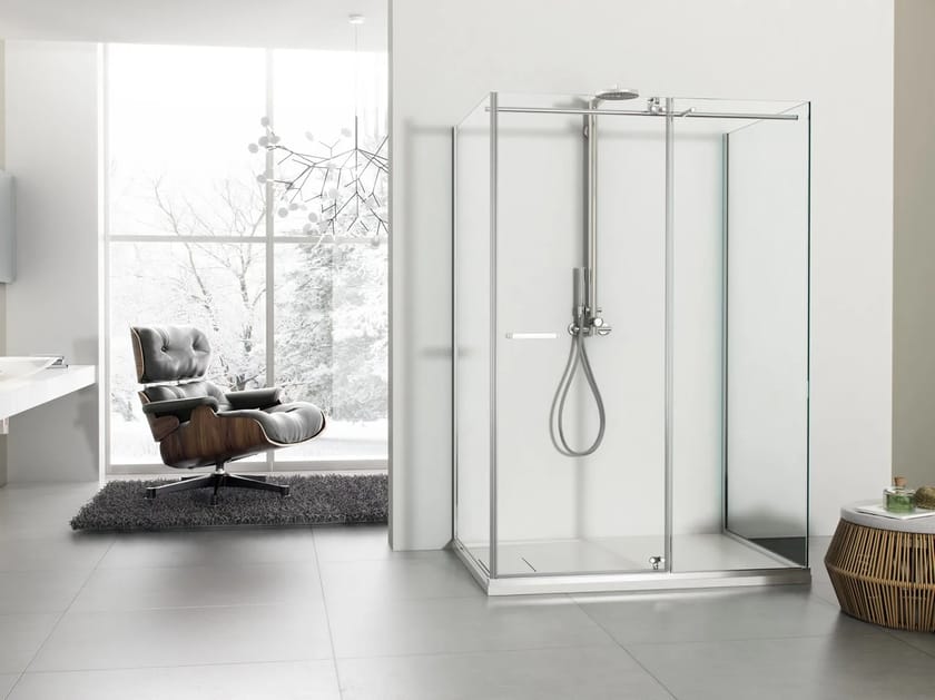 2-местная душевая кабина с плитой MEGIUS Solodoccia ARCH-00121074