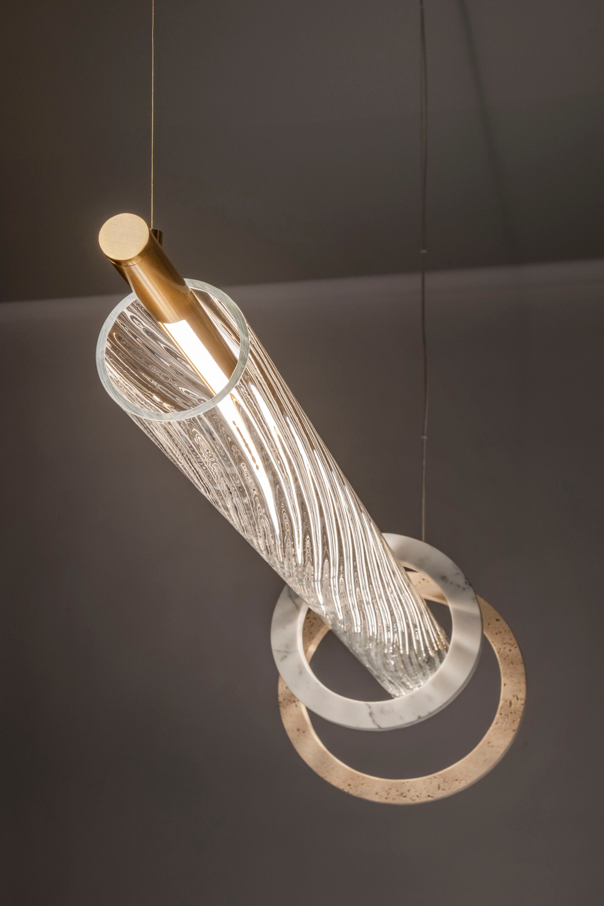 Стеклянный подвесной светильник Patrizia Volpato ORBITE ARCH-00141639 - Вид №21