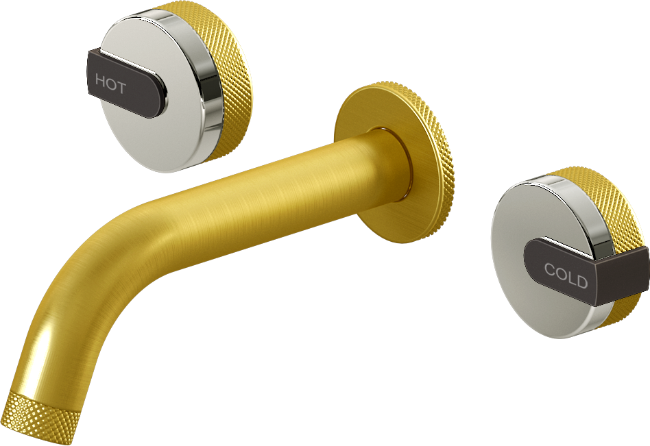 E-11530-R1PC-L1GM-BB Смеситель для умывальника из 19,1см носикем (внешняя часть) GRAFF MOD+