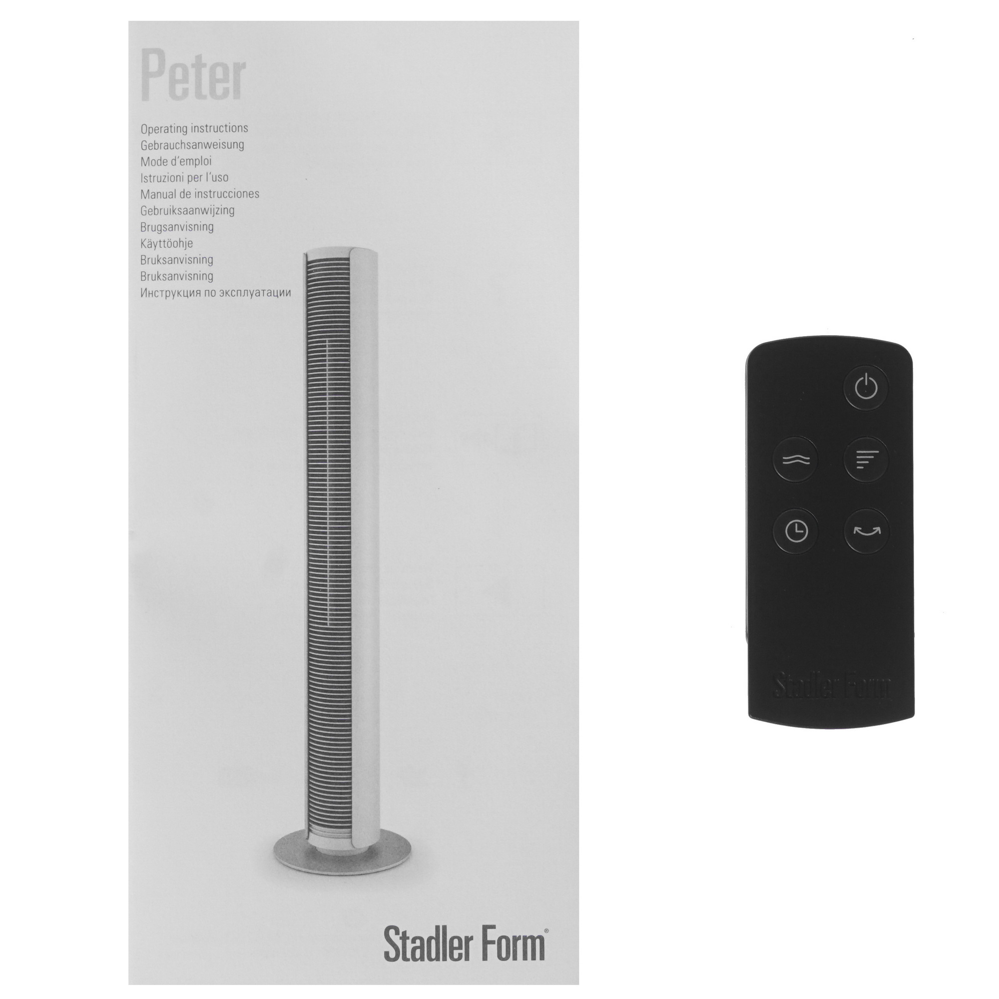 1241350 Вентилятор Stadler Form Peter P-013  черный STDN-0076352 - Вид №6