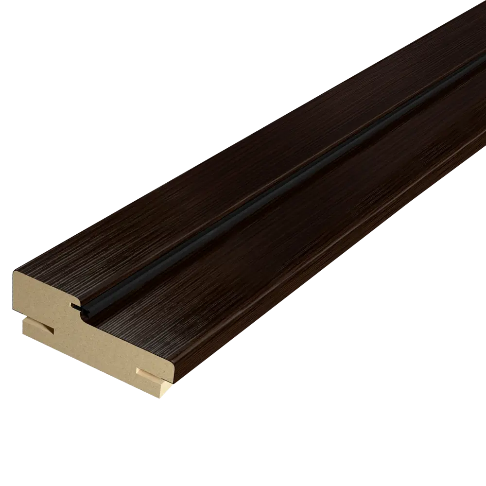 Дверная коробка телескопическая Форт/Дюплекс 2100х74х30 мм ламинация цвет венге VELLDORIS STLM-2118172