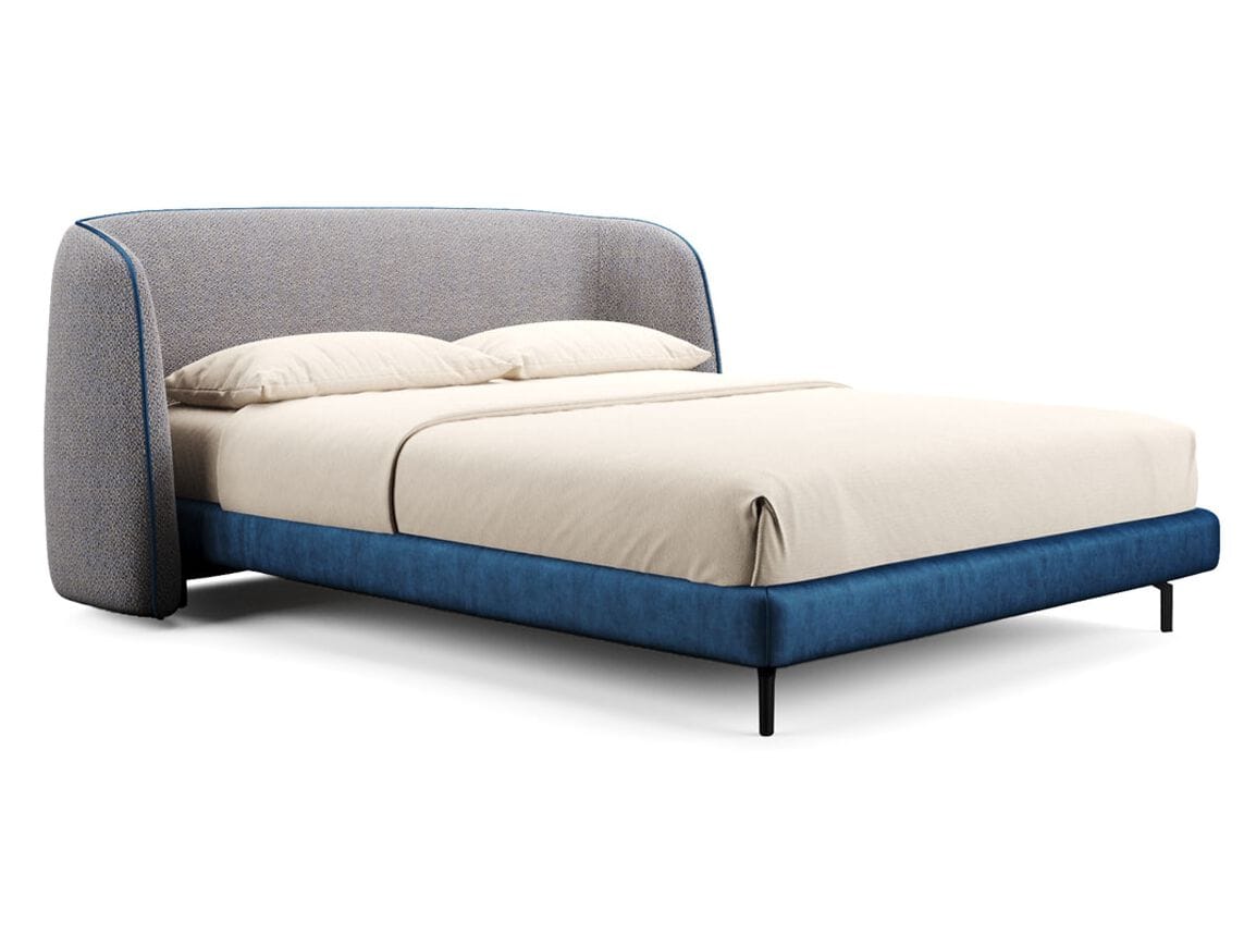 Тканевая кровать с мягким изголовьем Liu Jo Living Collection CAILLOU UP ARCH-00132560