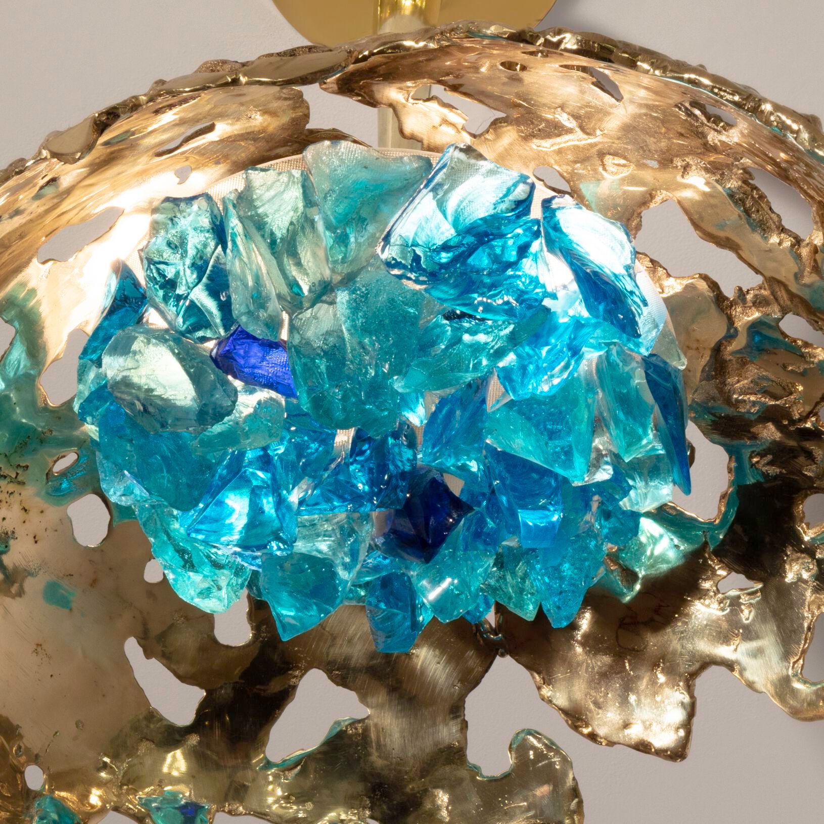 Потолочный светильник из латуни и стекла GASPARE ASARO Etna ARCH-00038406 - Вид №6