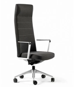 ACTIU Офисное кресло руководителя из ткани с 5 спицами и высокой спинкой