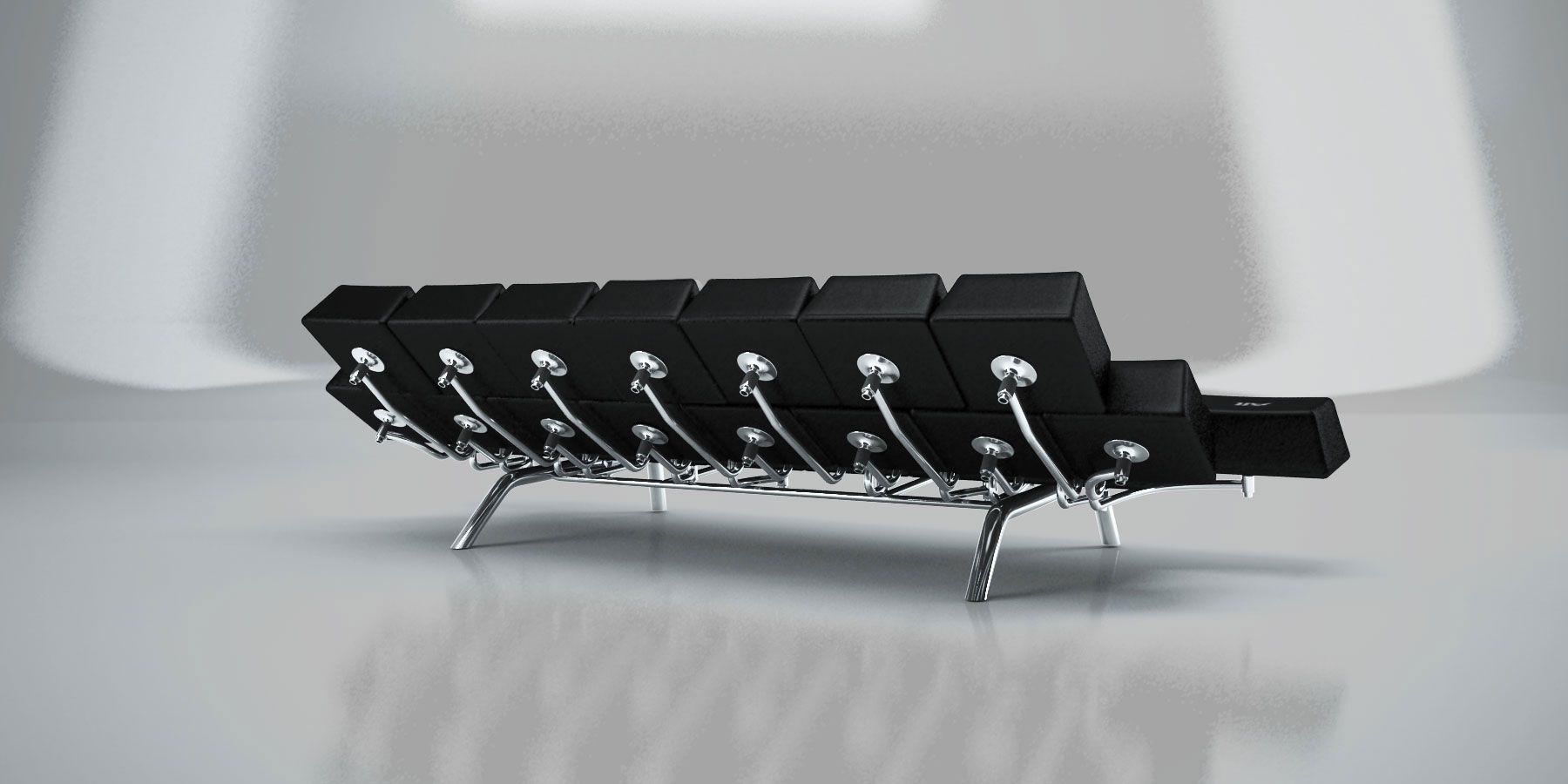 Диван-кровать из ткани Concepticon QWERTY ARCH-00027614 - Вид №1