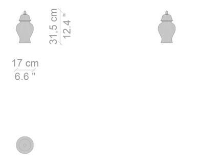 Фарфоровая ваза CASSINA Постскриптум ARCH-00011373 - Вид №3