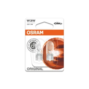 Автолампа галогенный Osram 2821-02b W2.1x9.5d 12 В 3 Вт 2 шт